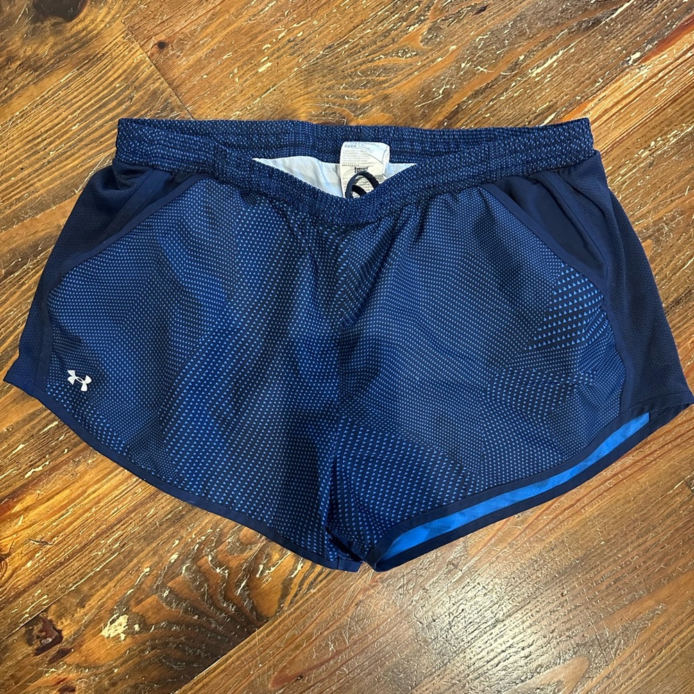 Under Armour Blue Patterned Shorts